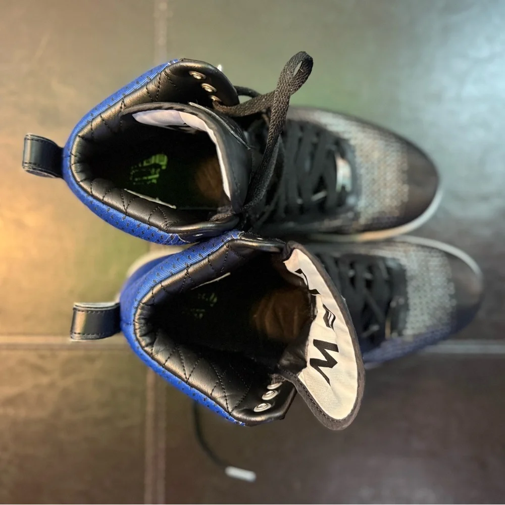 (Clearance) Nike KD VIII NSW Lifestyle sneaker in a royal blue and black Sz8.5 - Picture 3 of 9